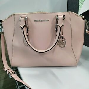 MK blush pink purse